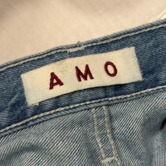 AMO Jeans Loving Gratitude Tapered Leg 26 MADE IN USA - Picture 8 of 12